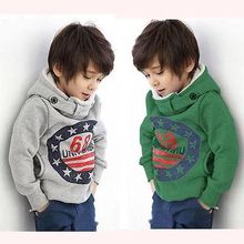 Cartoon 6 8 Baby Boys Girls Kids Coat Hoodie Jacket  Sweater Pullover Outwear