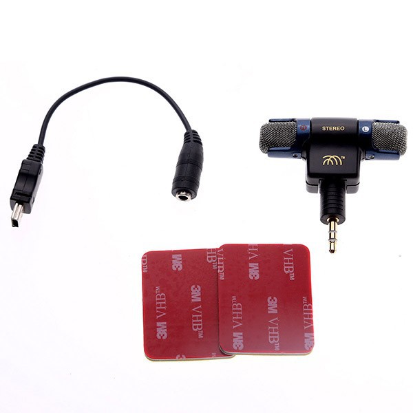 Best Price Black Microphone adapter cable +Microph (10)