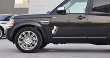 Cool sticker 4x4 KING OF OVERLANDER sticker for Toyota Ford Chevrolet Volkswagen Tesla Honda Hyundai Kia