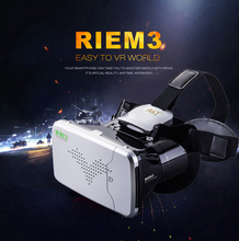 3D Virtual Reality VR Box Glasses Cardboard + Bluetooth Game pad for iPhone
