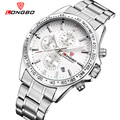 2016 Fashion Luxury Brand LONGBO Stainless Steel Sports Military Analog Quartz Watches Waterproof Wrist Mens Watches