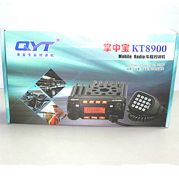    transciver qyt kt8900 20  vhf / uhf 136 - 174  / 400 - 480    moblie    