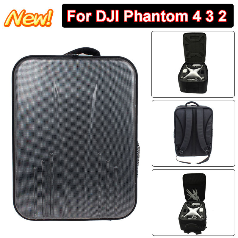 Free shipping Updated Protective Waterproof Backpack Shoulder Bag For DJI Phantom 4 3 2 font b