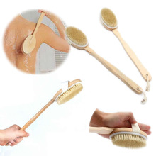 Wooden Handle Shower Back Brush/Spa Scrub
