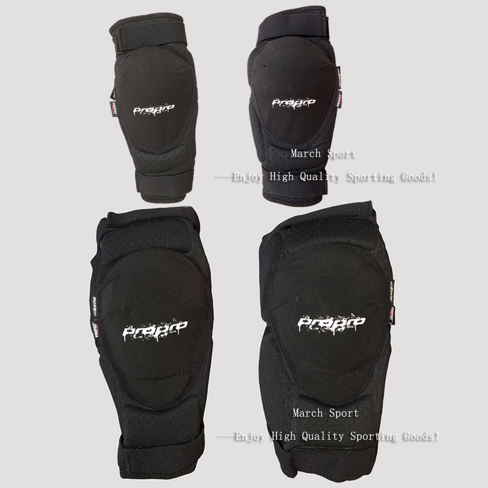 DeluxeKevlarKneeElbowPadsSupportGuardsProtectorBikeMTB
