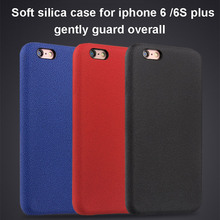 2016 hot selling soft phone case for iPhone6 iPHone6 Plus with rubber touch feeling