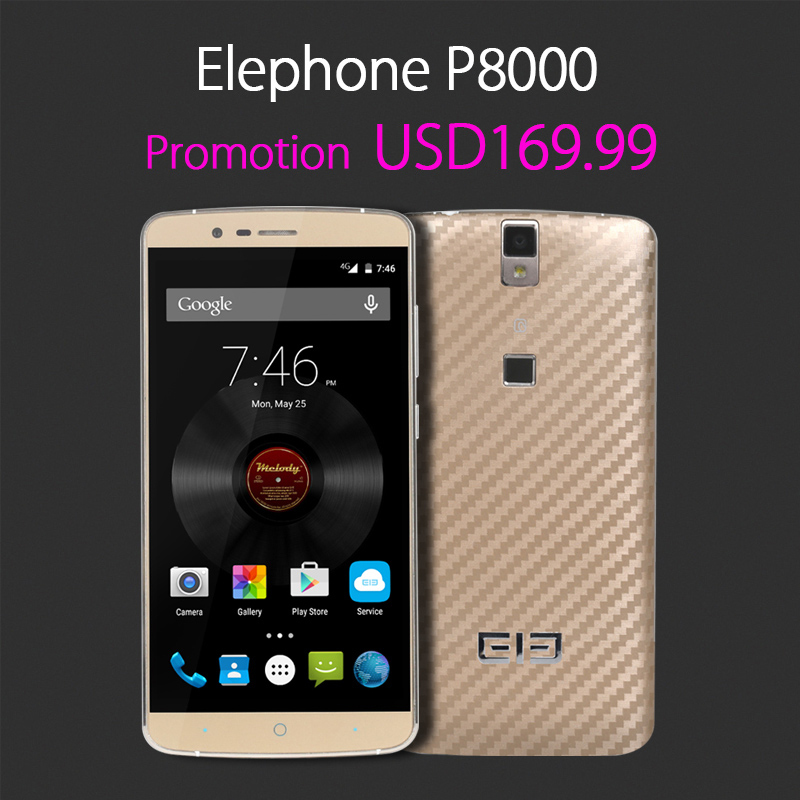   Elephone P8000,  !  ! 3 G + 16 G MTK6753 64-Bit 8-Core Android 5,1 5,5  FHD  4150  