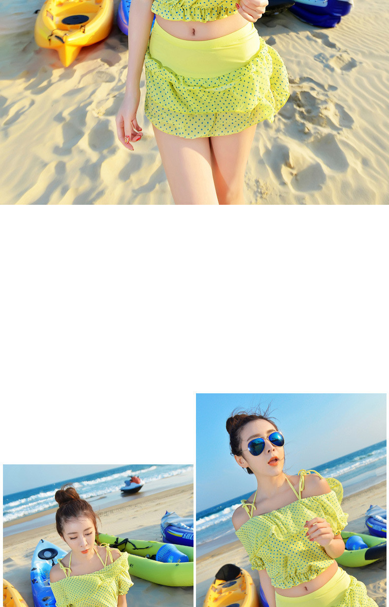 2015 Hot Spring Thin Denim Skirt Bikini Swimsuit Women Fashion Two Piece Swimsuit Wholesale_5