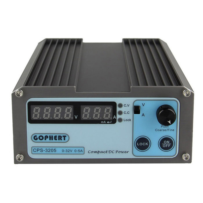 GOPHERT CPS 3205 5A 32V 160W Portable Adjustable mini DC Power Supply precision Compact Digital