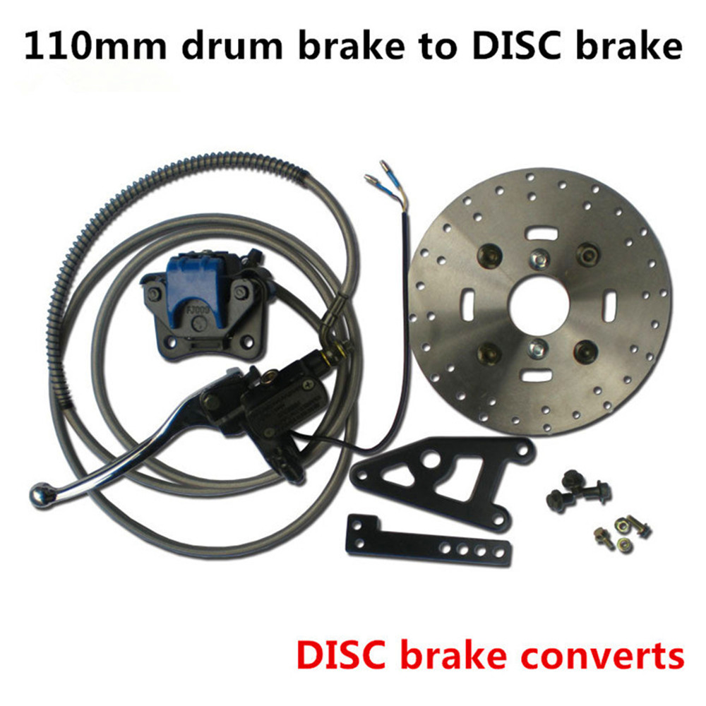 BLW load king ebike DISC convert kit 110mm drum brake,hydraulic rear