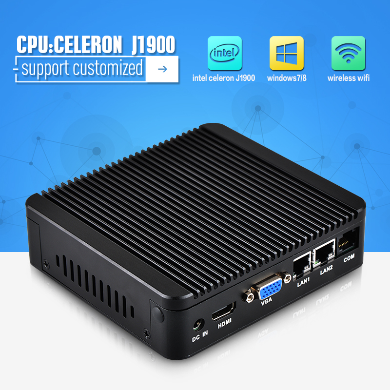 2016  Celeron j1900 4  ram 128  ssd mini pc quad core    1 * HDMI, 4 * USB 2  lan  win 7/win 8/linxu