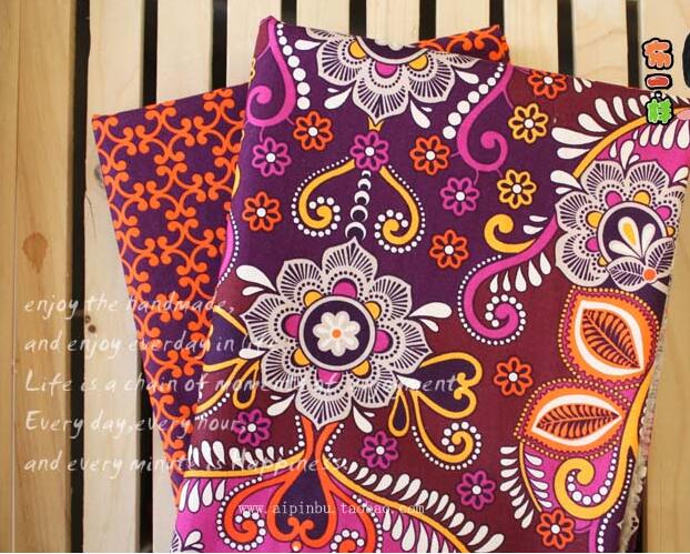 2pcs/lot 50*50cm cotton fabric for tissue Kids Bedding textile for Sewing Doll,DIY handmade materials Seriers Patchwork fabric