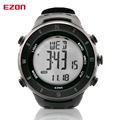 EZON Men s classic round outdoor sports multifunction climbing the table surveying compass watch H011