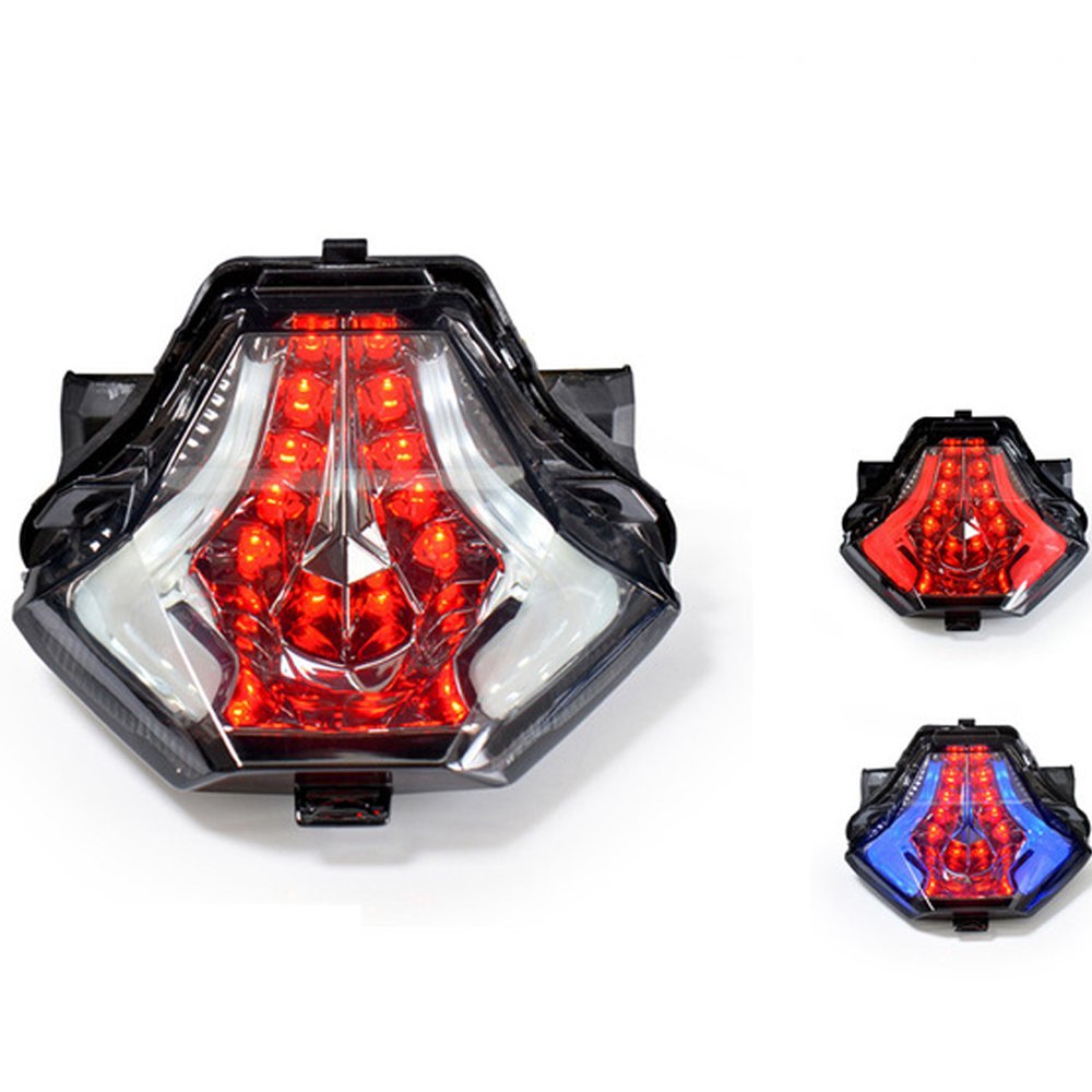 LED Rear Tail Brake Stop Light Turn Signals for Yamaha R25 R3 MT03 MT07