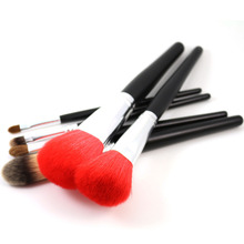 Professional Makeup Brush Set 6pcs Soft Nature Goat Hair Makeup Tools Kit Premium Quality