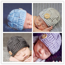 15 colors Baby Hat Winter Newborn Girl Beanie Cape Pattern Boys hat Handmade Baby Hat Crochet Baby Photography Props