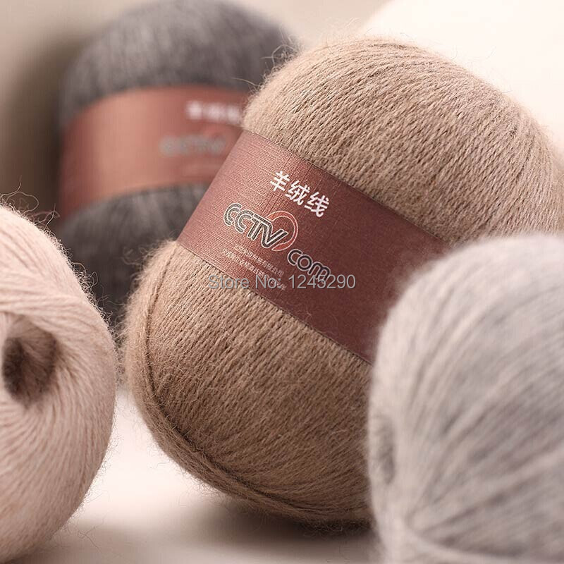 Imiki Quality  Cashmere  yarn thread  crochet Knitting  Free Shipping 300g/lot (50g)/skein