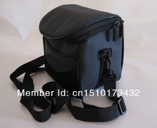 Waterproof and shockproof Camera Case Bag For Nikon Coolpix L120 L110 P500 P100 L810 L310 P510 L820 P520 Black Leather Soft