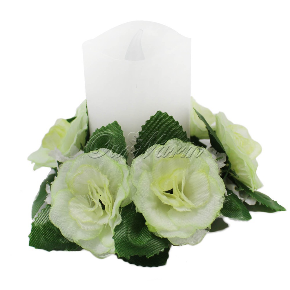 Wedding candle rings