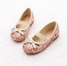 2015 autumn spring summer and winter childrens girls Sequins warm bow Plush shoes LY-918