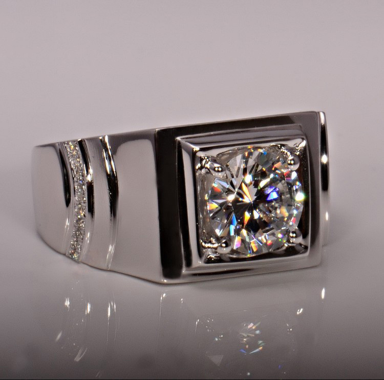 Men's 2ct diamond rings