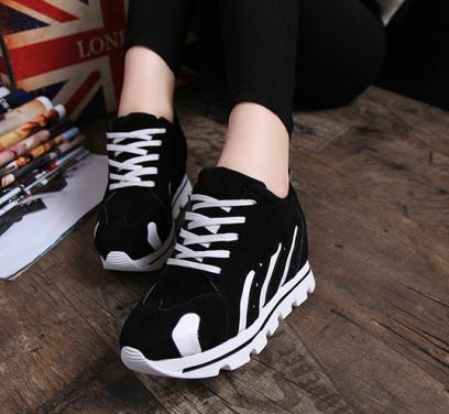2015 spring and autumn casual sports shoes round head waterproof Taiwan Within the higher shoes factory