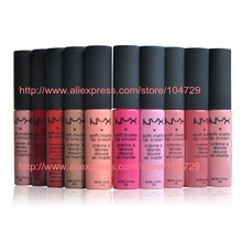 1Pcs New NY Lip Cream Lip Gloss Makeup Beauty Lips Make Up Daily Diva Long Lasting Cosmetic Lipstick A0302