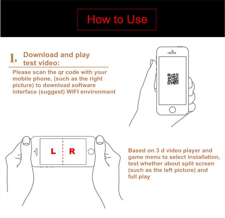 Real 3D Glasses Cardboard!Adjustsble 3D VR Box Virtual Reality Movie Game Glasses For 4.0-6.0 inch Phone + Bluetooth Remote Control (15)