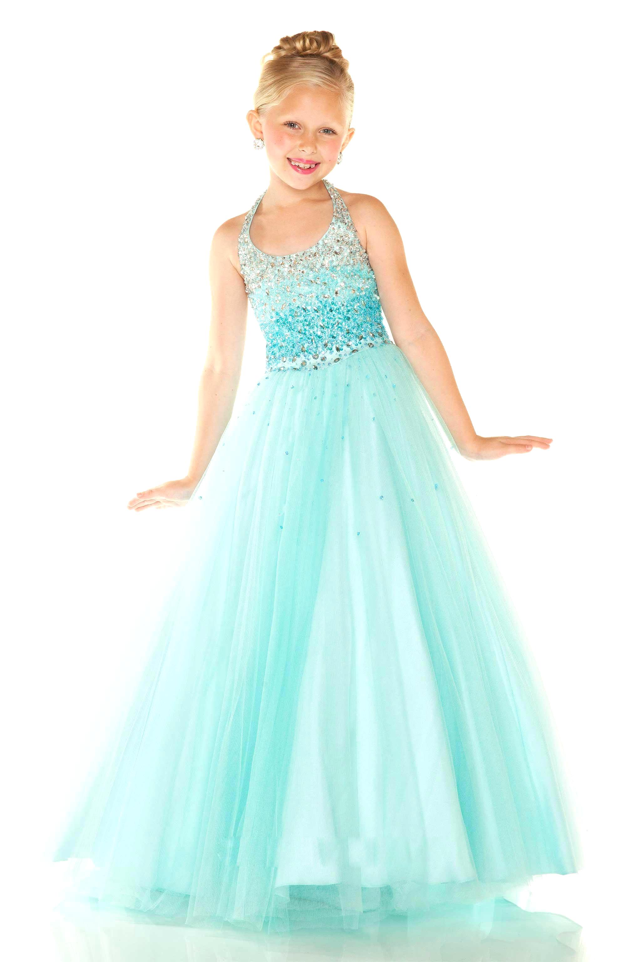girls light blue dress