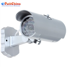 False 18 IR LEDs Emulational Fake Decoy Dummy CCTV Camera With Red Blinking LED Light For