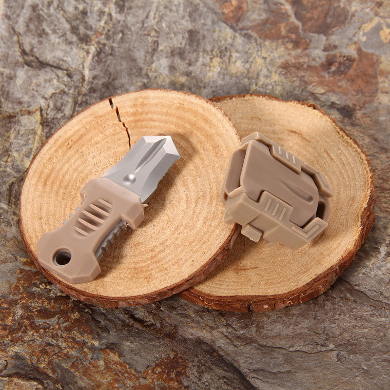 Molle EDC Gear Mini Beetle Multifunction Stainless Steel Knife Outdoor <font><b>Camping</b></font> Survival Pocket Tools Webbing Buckle Molle EDC Gear Mini Beetle Multifunction Stainless Steel Knife Outdoor <font><b>Camping</b></font> Survival Pocket Tools Webbing Buckle