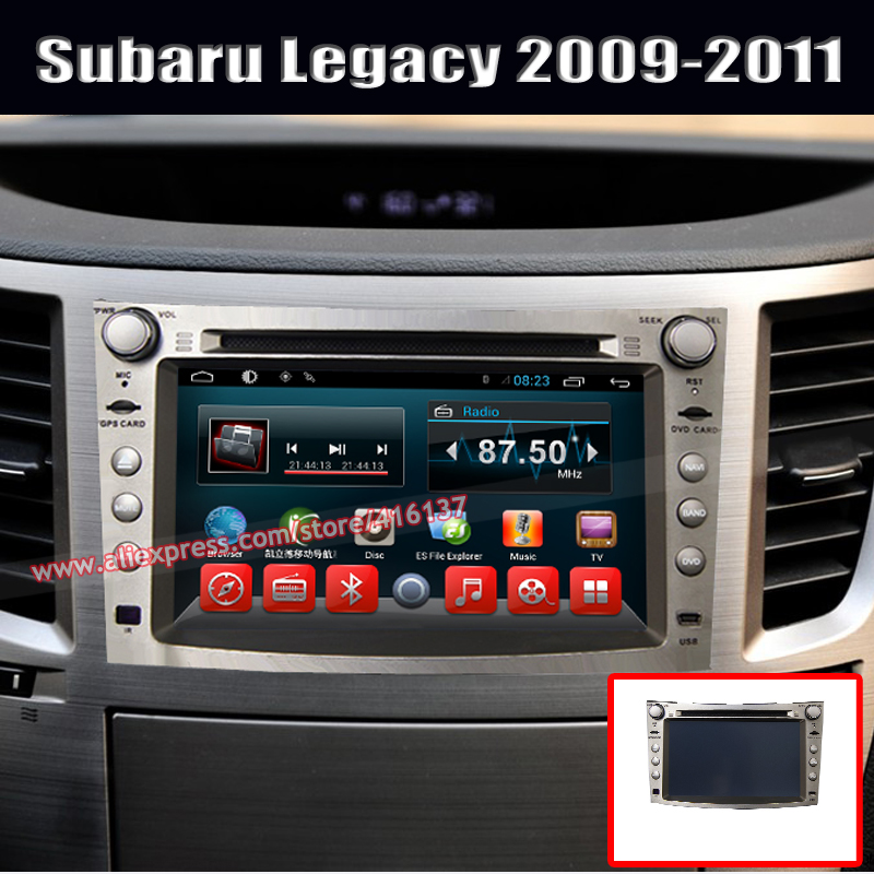 Subaru Legacy Double Din Install Factory