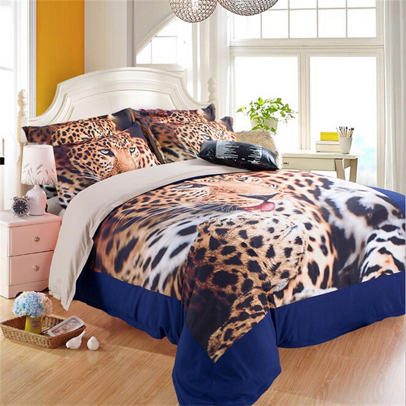 Popular Leopard Print Sheet SetBuy Cheap Leopard Print Sheet Set lots