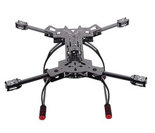 F11101 HMF600 RC Drone Quadcopter Frame Kit Carbon Fiber Foldable H-Shaped Alien Rack with Landing Skid for DIY FPV 4 axle