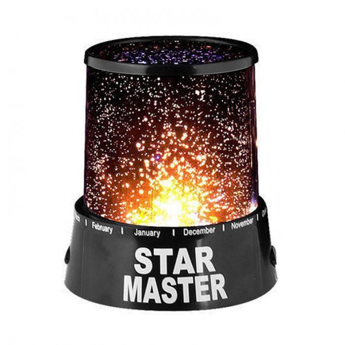 Star Mater Night Light Sky Led Projector Mood Lamp Kids Bedroom Wwo66