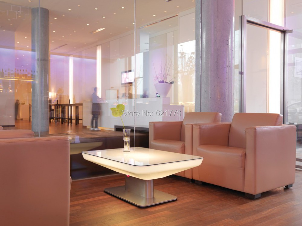 H56 led leuchtet möbel esstisch für 4 personen, studio led, führte ...