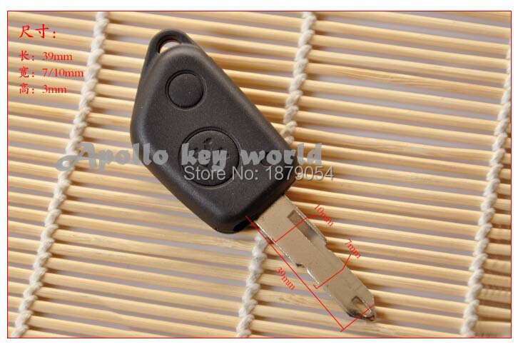 2 Buttons Key Shell For Peugeot 106 205 206 306 307 405 406 With 53# Key Blade (23).jpg
