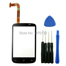 Outer Front Touch Screen Digitizer Glass Panel Replacement for HTC Desire C A320e NFC Golf with tools