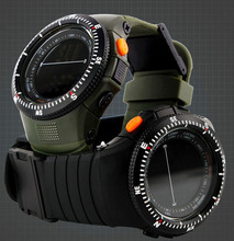 Hot New Classic multifunción impermeable de hombre de deportes muchachos reloj electrónico relojes de la gota