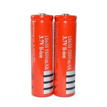 2015 New High Quality 18650 Battery and Charger Rechargeable Li Ion 3 7v 5800mah 18650 Battery