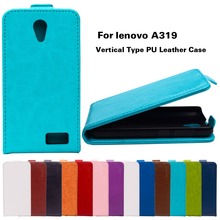 New Original For Lenovo A319 Leather Case Vertical Flip Cover for Lenovo A 319 Case Phone Cover In Stock High Quality Hot Sale
