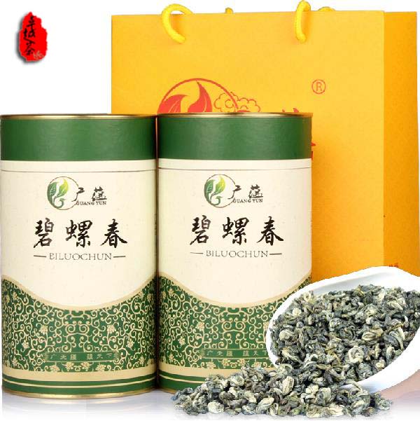 special grade tinned organic green tea 500g biluochun natural organic haelth care tea green ZYG 082
