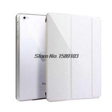 Luxury Ultrathin Case For iPad Mini 2 3 With Transparent Back cover For iPadMini Smart Automatic