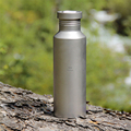 Keith My Bottle With Bag 700ml Titanium Bike Water Bottle Outdoor Camping Cycling Hiking Picnic Sport