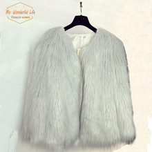 2015 Celebrity Ostrich Feather Fur Jacket Faux Karakul Sheep Fur Coat Female Long Hair Overcoat Hairy Casaco De Iverno Chaqueta
