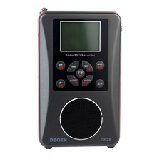 DE 28 FM MW SW Full Band Short Wave Radio MP3 Music Player Voice Recorder