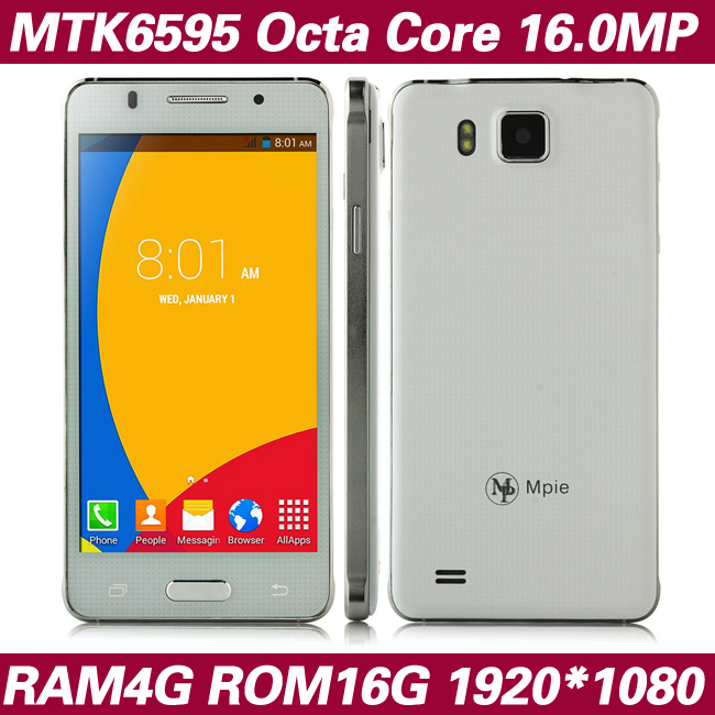 Original Smartphone 3G celular MTK6595 Octa Core 5 0 1080P 4GB RAM 16GB ROM Dual Sim