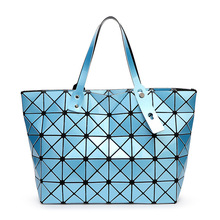 2016 New Bao bao women pearl bag Diamond Lattice Tote geometry Quilted shoulder bag sac bags