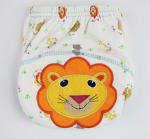 Baby Infant Cotton Waterproof Reusable Nappy Diaper Training Pants Briefs Boy Girl Underwear washable fraldas reutilizaveis
