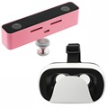 VR virtual reality 3D HD Camera and VR box Kit Digital Video Audio Dual Lens Camcorder